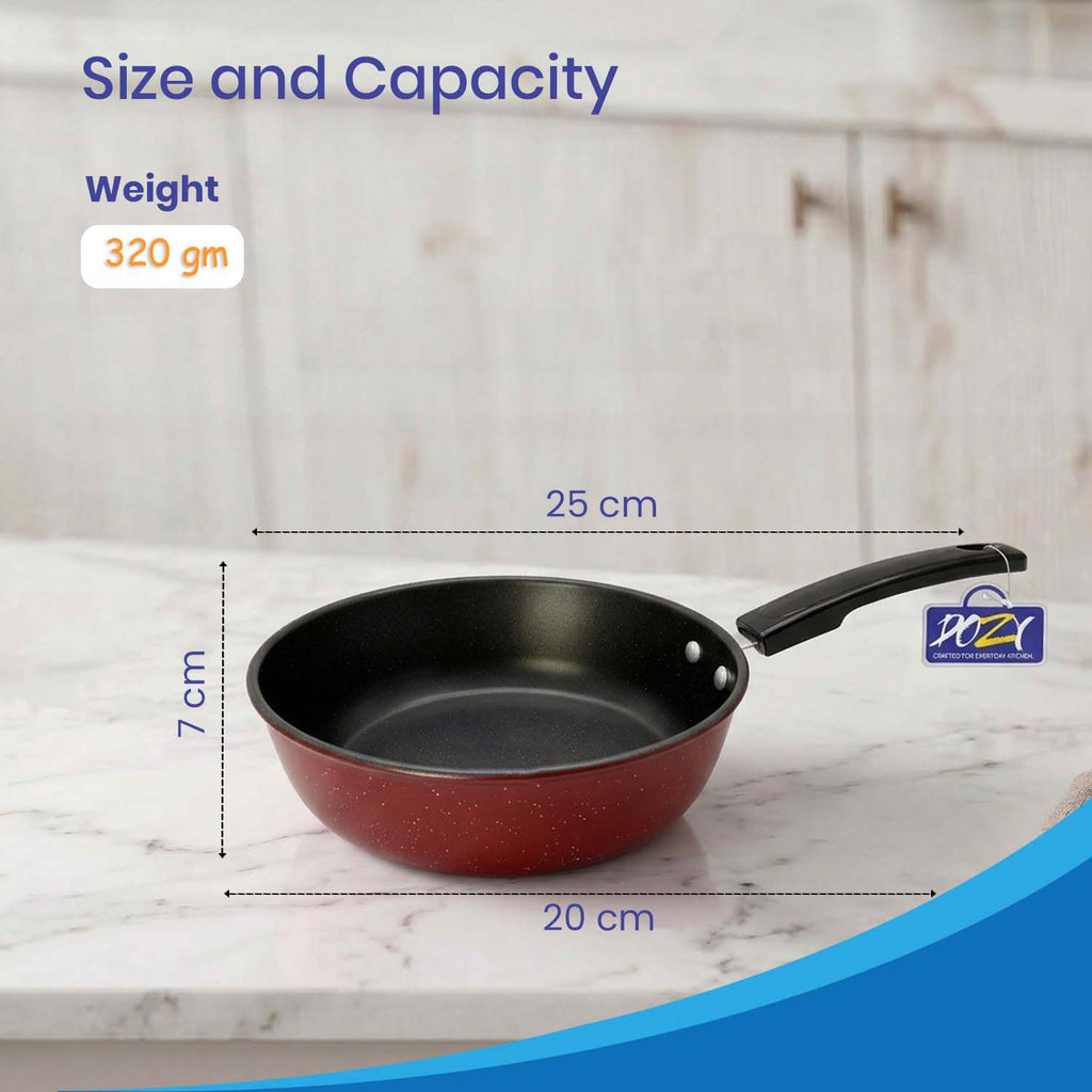 Non-Stick Sauce Pan |  Deep Skillet with Stay-Cool Handle