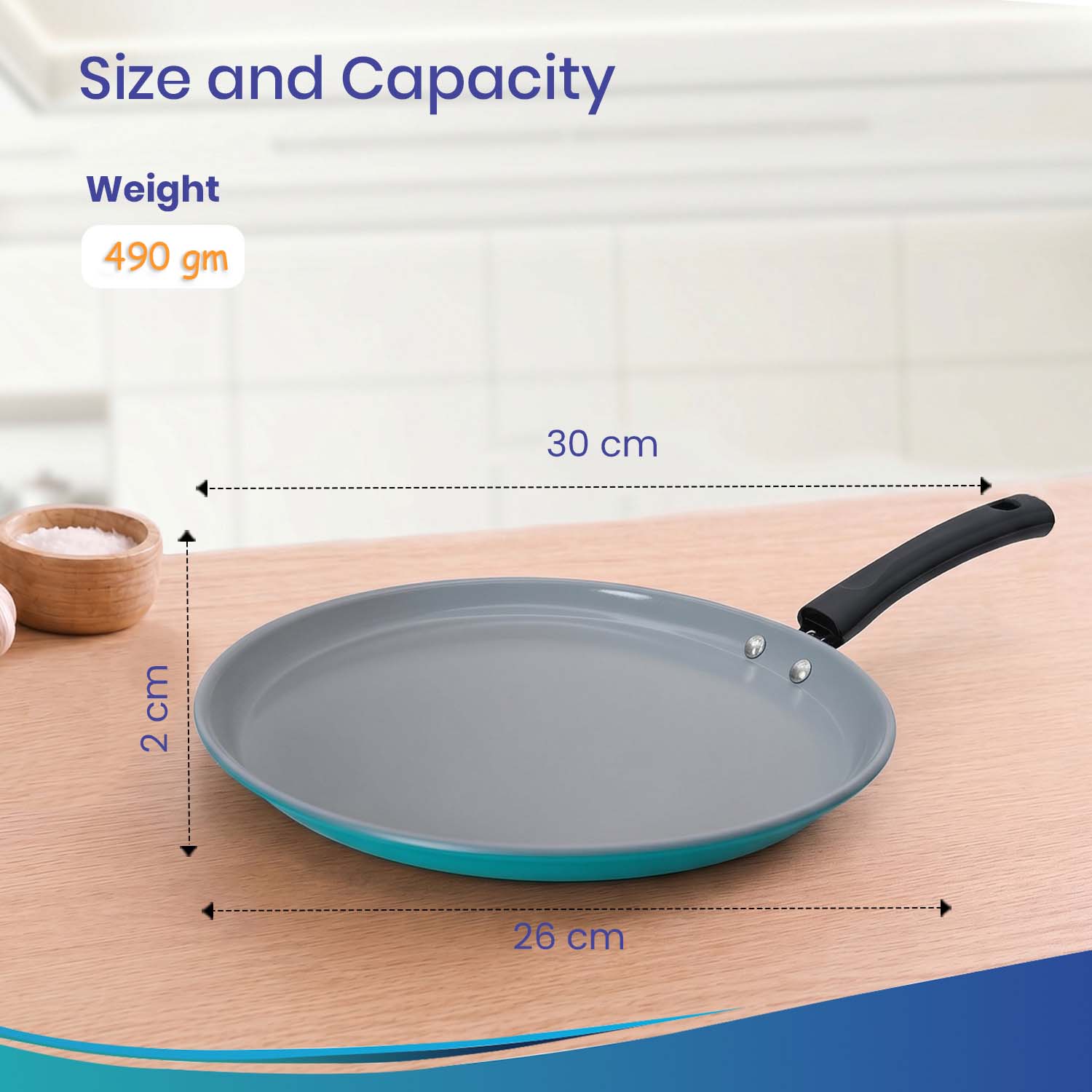 Non-Stick Dosa Tawa | PFAS-Free Cookware