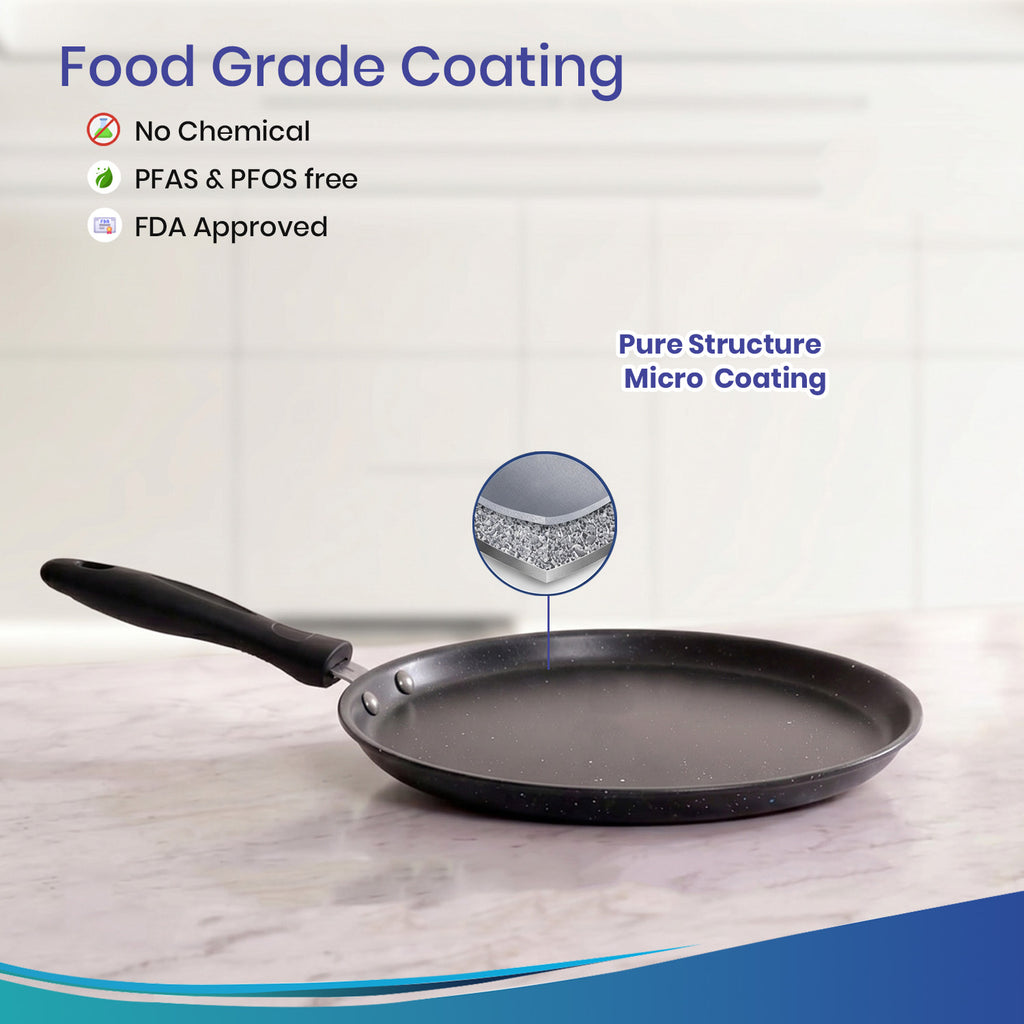 Non-Stick Tawa Pan | Induction & Gas Friendly Dosa Tawa