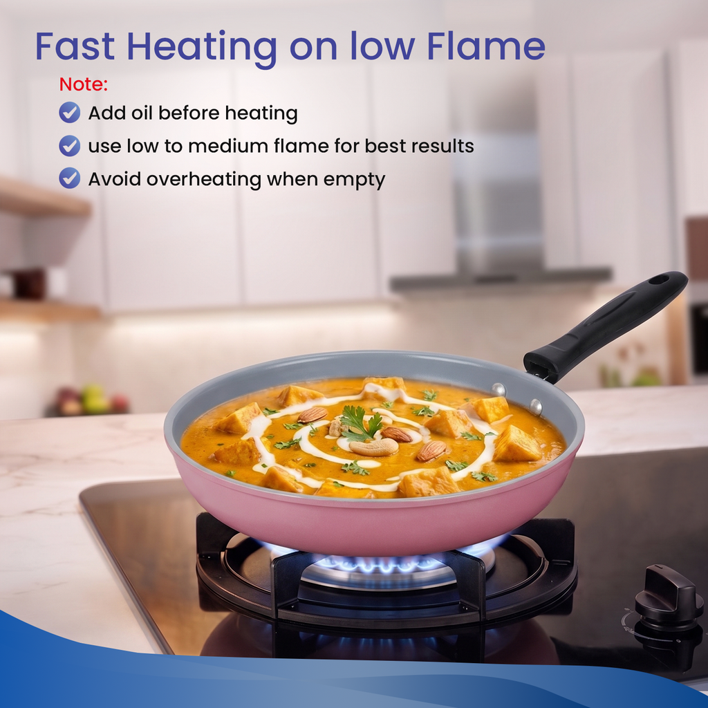 Non-Stick Frying Pan - Eco-Friendly PFAS, and PFOS Free