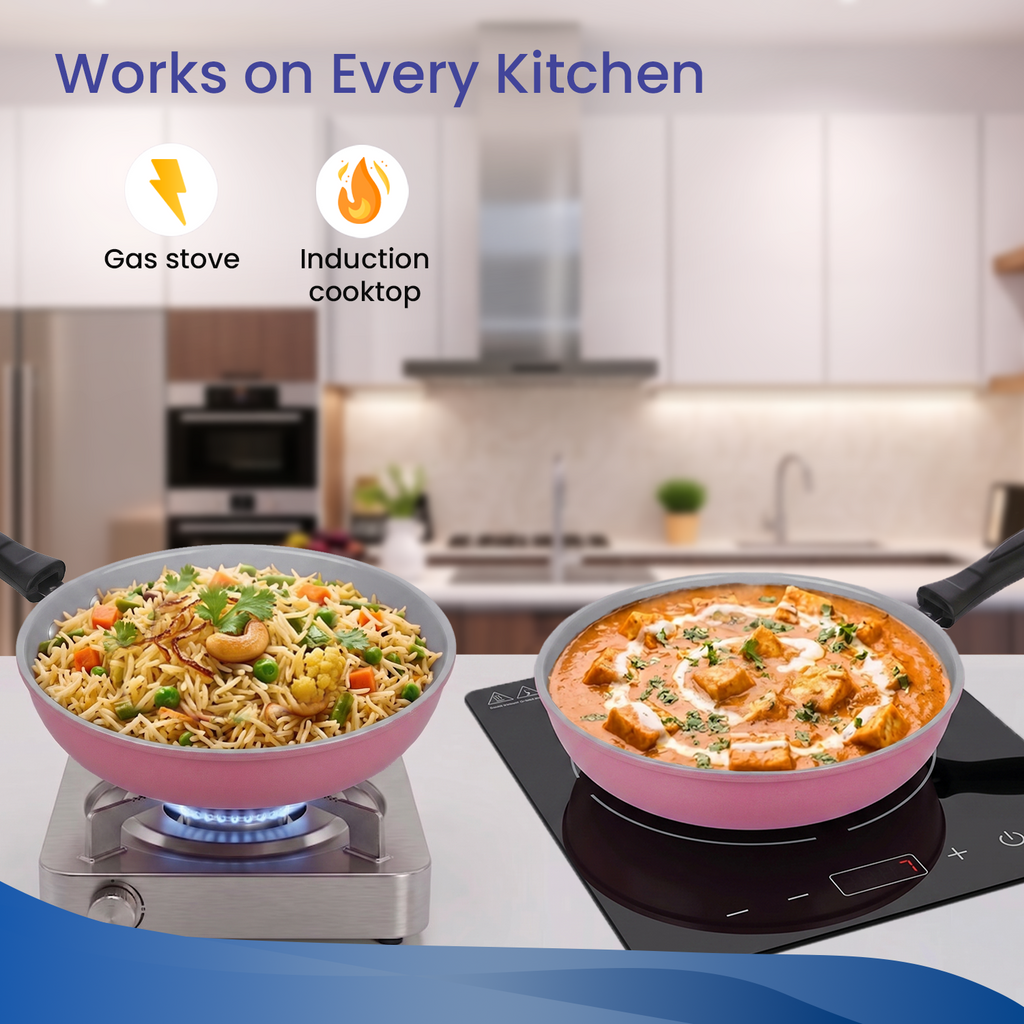 Non-Stick Frying Pan - Eco-Friendly PFAS, and PFOS Free